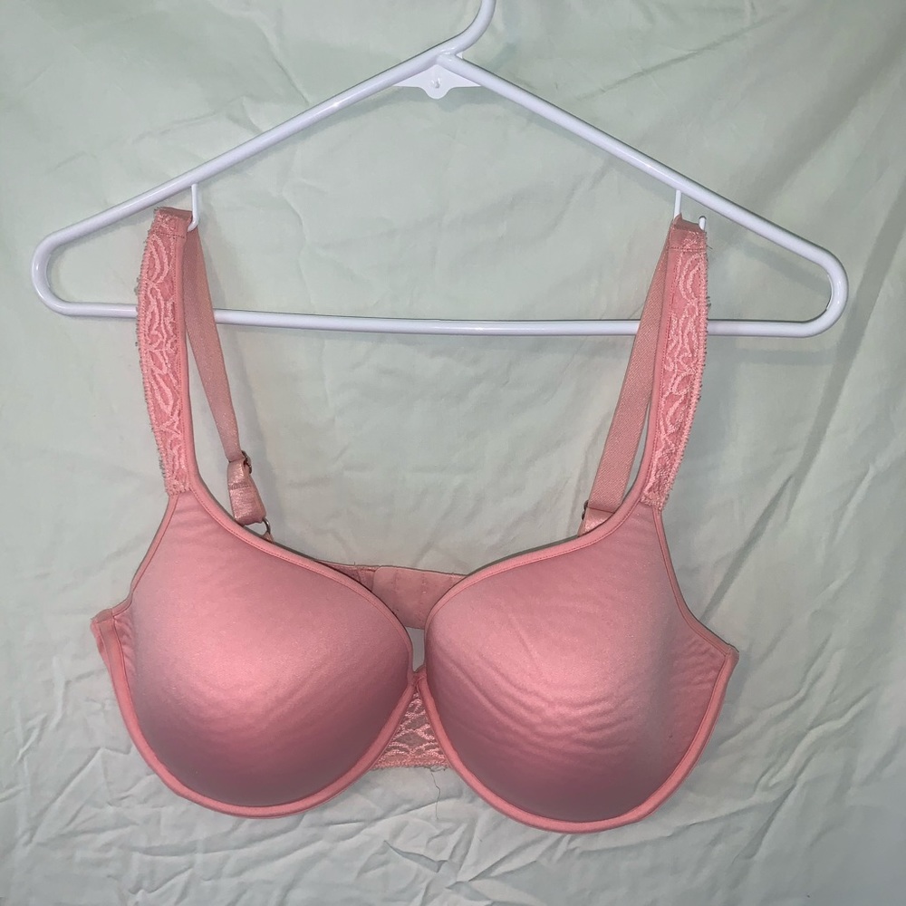 Natori Pink Tshirt Bra Size 34DD